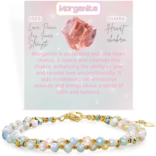 Farfume Armband Damen Edelstein Perlen Armb Nder Chakra