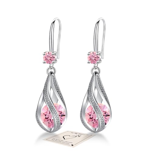 Yoee Ohrringe Mit 5a Zirkonia H Ngend Tropfen