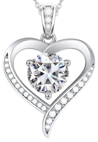 Halskette Damen 925 Silber Herzanh Nger Mit 1