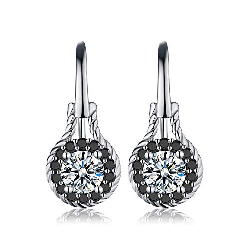 Echte 2 6g 925 Sterling Silber Ohrringe Edlen