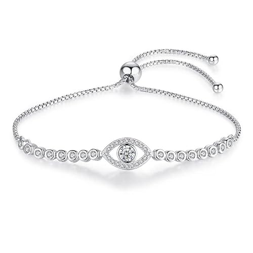 Moissanit Armband Aus Massivem 14 Kar Tigem Gold