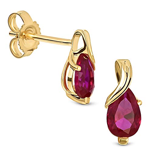 Miore Ohrringe Damen Tropfen Ohrh Nger Mit Edelstein