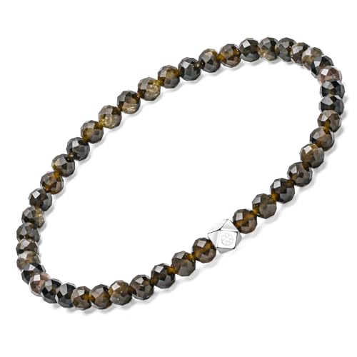 Apocalyptic K Ladies Natural Gemstone Armband 5mm 925