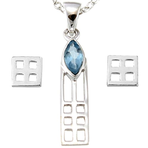 Alexander Castle Damen Schmuckset 925 Sterling Silber Charles