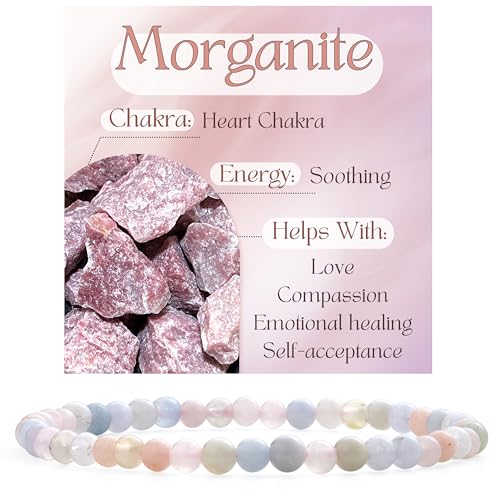 Bivei Morganit Beruhigend Kristall Armband F R Frauen