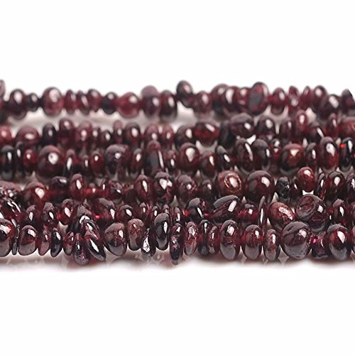 Skybeads Nat Rliche Granat Chips Perlen 3 8mm