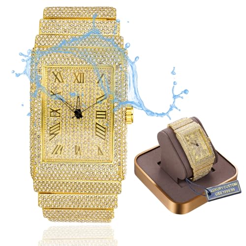 Halukakah Moissanit Diamantuhr F R Herren Platin Wei