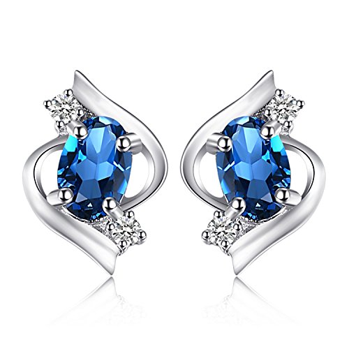 Jewelrypalace Ovalschliff 1 1ct Echt London Blau Topas