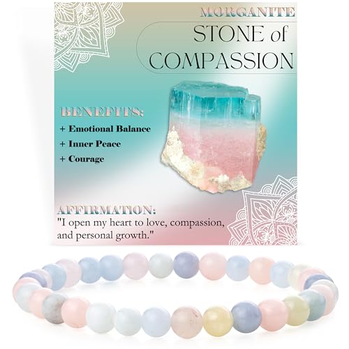 Bivei Morganit Mitgef Hl Perlenarmband F R Frauen