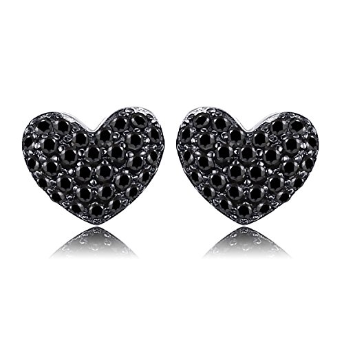 Jewelrypalace 0 29ct Echtes Spinell Liebe Herz Ohrringe